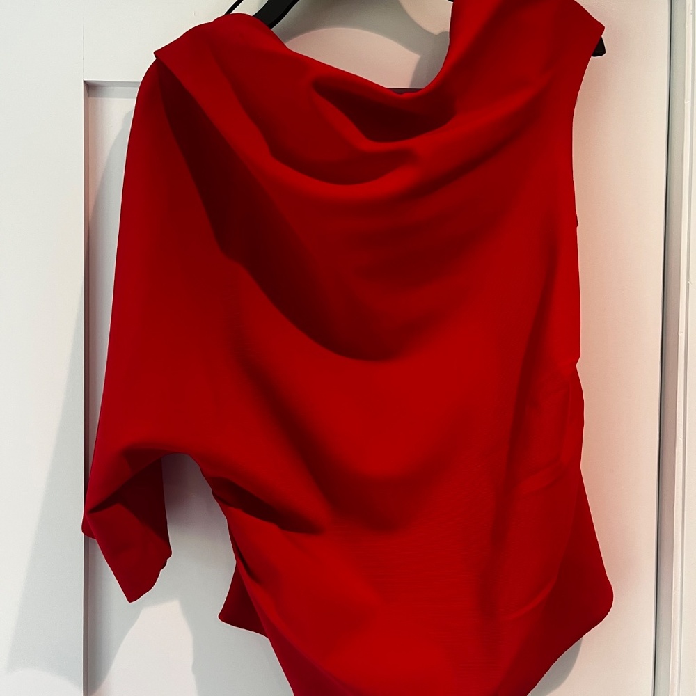 Zara Asymmetric Off Shoulder Top - Picture 4 of 4